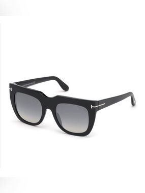 Tom Ford Black Retro T shaped glasses